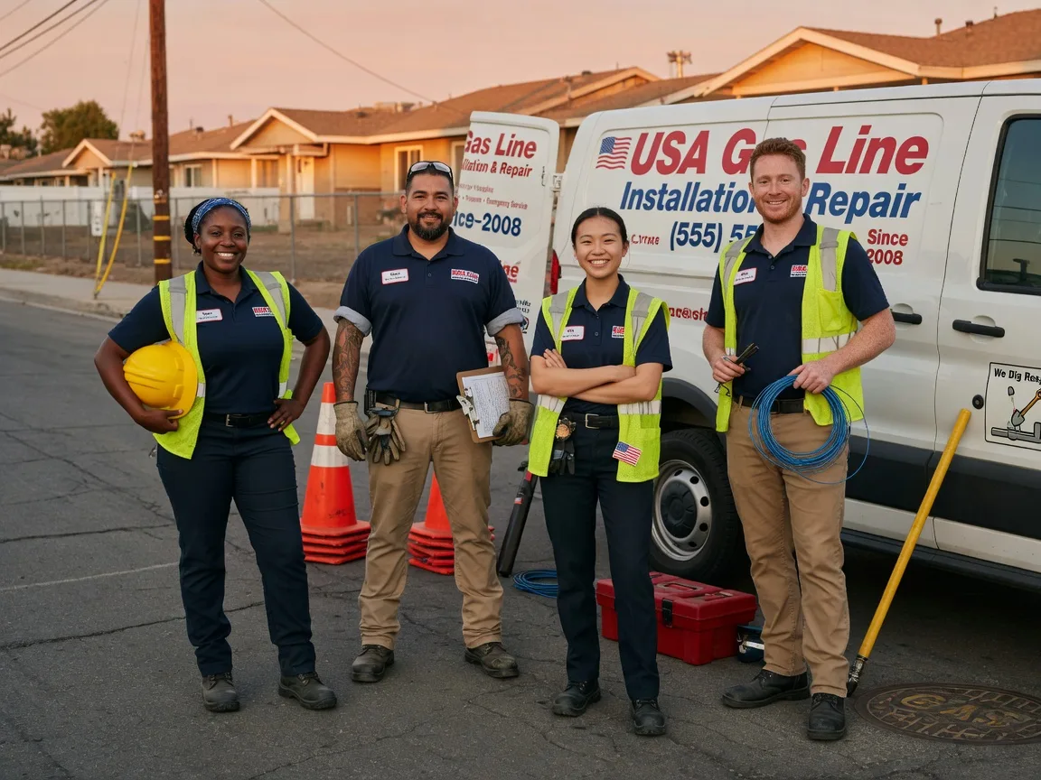 Gas Line Installation company in Derby Line, VT